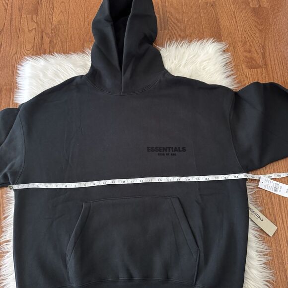Essentials Fear Of God Hoodie Men’s XS Stretch Limo Oversized Streetwear Grunge - Picture 8 of 13